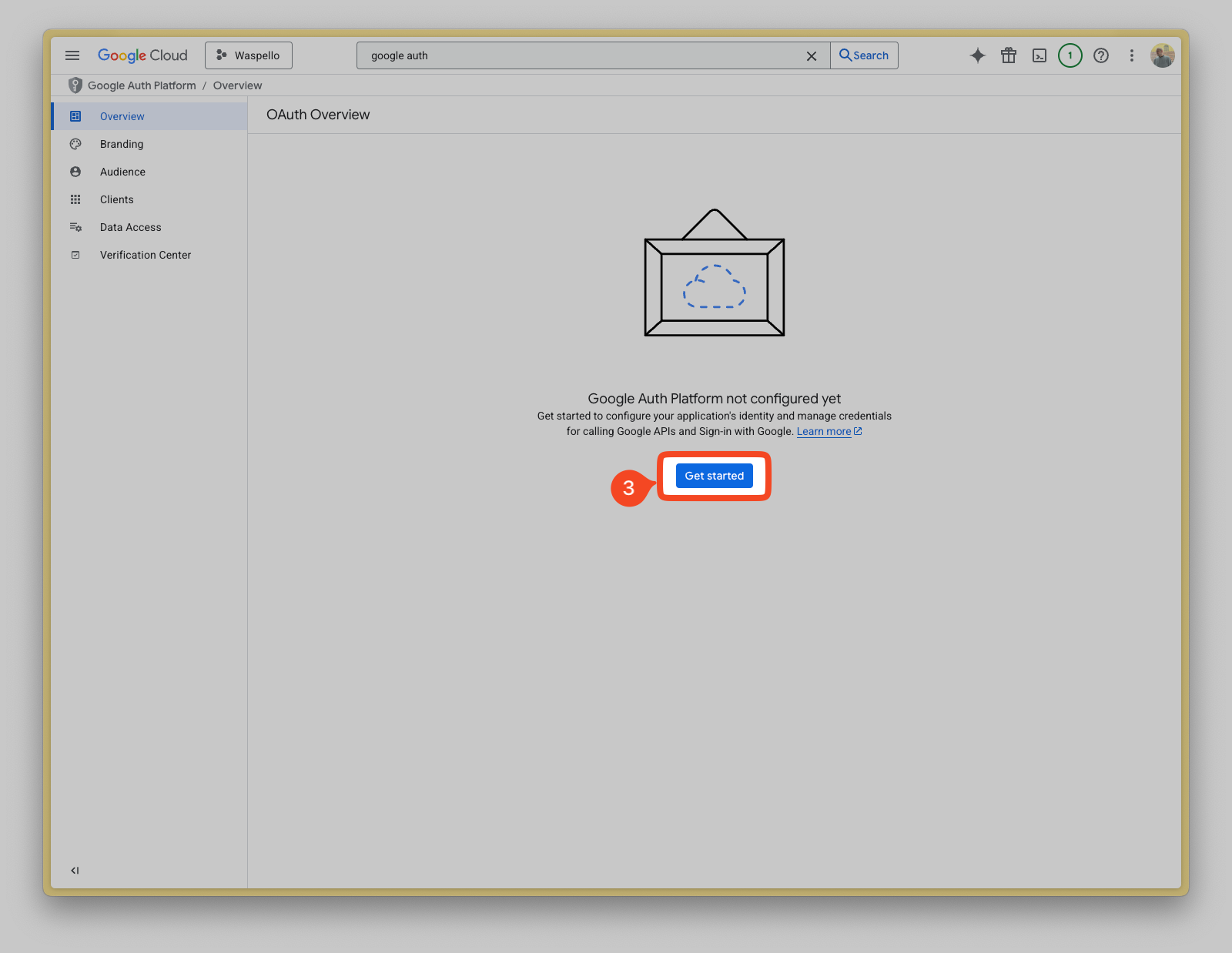 Google Console Screenshot 4