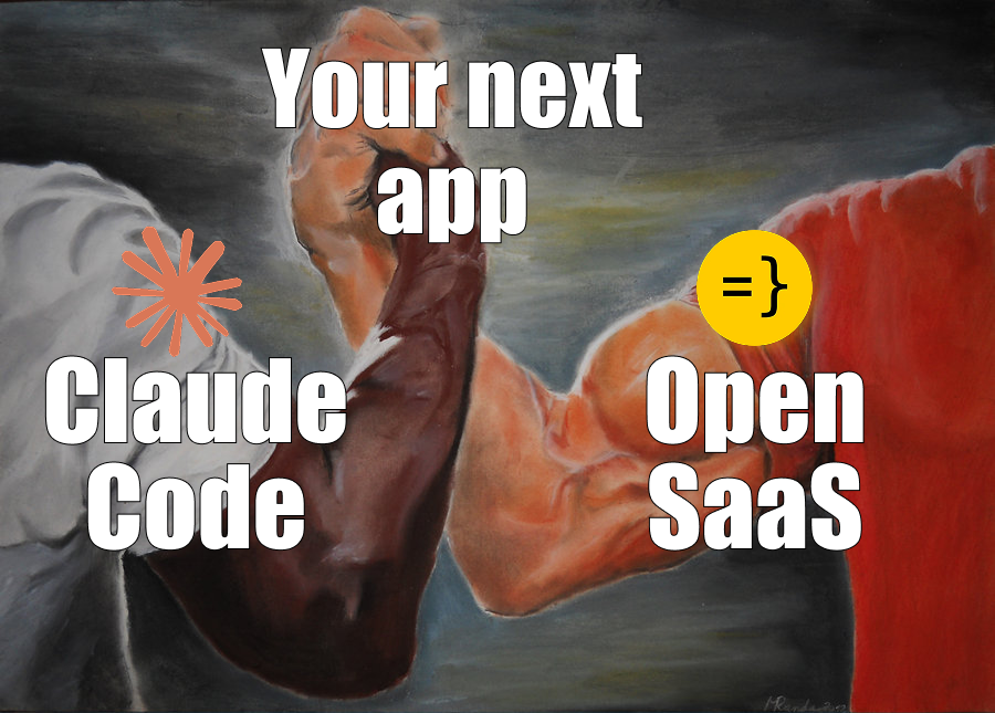 Open SaaS x Claude Code